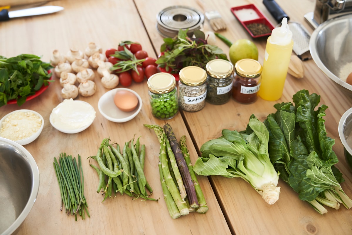 Seasonal vegetable stir-fry